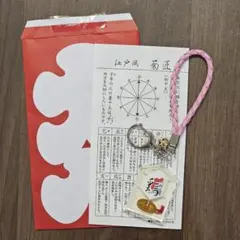 縁起物 江戸凧 守り板キーホルダー 酉年