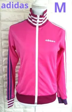 美品①アディダスadidas ジップジャンパー