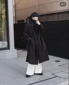 Casper John ニットワイドパンツ ホワイト L