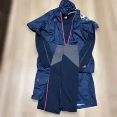 ルコックスポルティフ　ランニングウェア上下セット　Lサイズのサムネイル