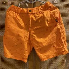 【良品】ルコック　ゴルフパンツ　S オレンジ色