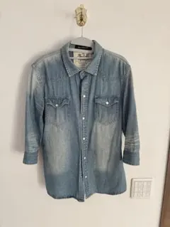 JACKROSE デニムシャツ Mサイズ ライトブルーのサムネイル