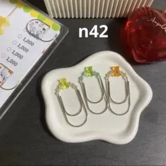 大きめ可愛い ペーパークリップ バインダー貯金 saving n42