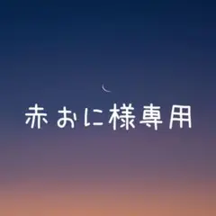 赤おに様 リクエスト 5点 まとめ商品