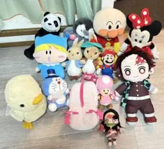ぬいぐるみセット 多様なキャラクター