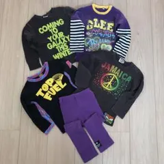 ロンT 男の子　女の子　95 長袖　パンツ　90 レギンス まとめ売り　春服