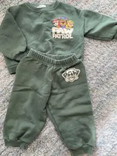 ZARAベビー　パウパトロール　スウェットセットアップ92センチ