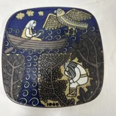 アラビア ライヤ・ウオシッキネン Kalevala カレワラ 陶板 1980年