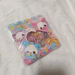 ☆★キラうさツインズ　おはじきシールフレーク★☆