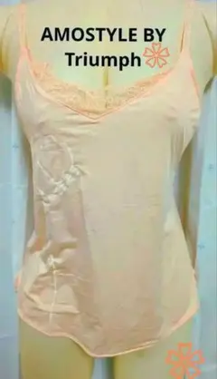 AMOSTYLE BY Triumph キャミソール M コラボ品ピンク