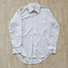 U.P renoma 形状安定 シャツ ネイビー ストライプ ワイシャツのサムネイル