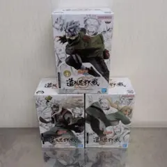 NARUTO疾風伝 造形忍界大戦 綱手 自来也 はたけカカシ フィギュア 3種