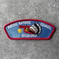 アメリカ ボーイスカウト オクラホマ ショルダー ワッペン