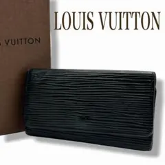 ルイヴィトン エピ 4連キーケース ブラック 黒 LV キーホルダー メンズ