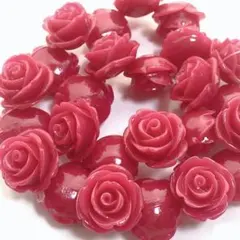 dr129/SALE！人工石◇バラ　約20mm 1連