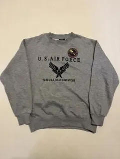 【米空軍モチーフ】U.S. AIR FORCE スウェット トレーナー ワッペン