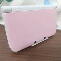 ニンテンドー3DSLL 動作確認済 ピンク×ホワイト 　ジャンク品