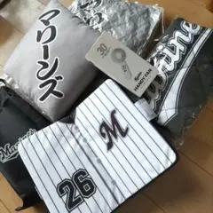 千葉ロッテマリーンズ応援グッズセット②ハンディファン