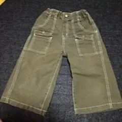 オリーブグリーン ハーフパンツ 130サイズ
