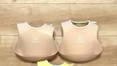 BabyBjörn お食事エプロン ピンク2枚セット