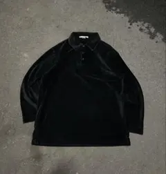 ニットポロシャツ 長袖 90s