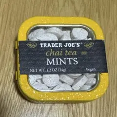 【未開封】chai tea MINTS ミントタブレットTrader Joe’s