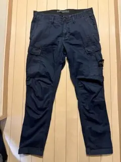 Stone island ネイビー　カーゴパンツ　size 34のサムネイル