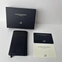 【新品未使用】dunhill 6連 キーケース ブラックレザーのサムネイル