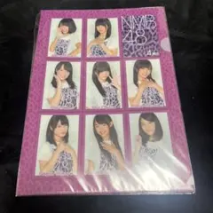 NMB48 クリアファイル 4期生 미개봉