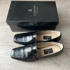 LANVIN en Bleu ブラックローファーのサムネイル