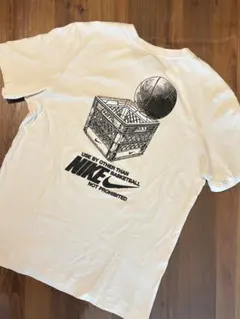 NIKE ナイキ バスケットボールTシャツ ホワイト Lサイズ/男女兼用