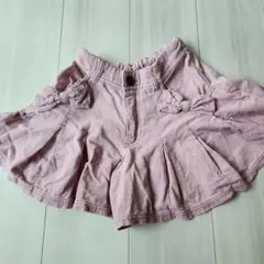 【お値下中】Mezzo piano　キュロットスカート　ピンク　120㎝