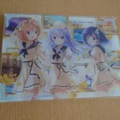 ご注文はうさぎですか？BLOOM アトレ クリアファイル チノ コンカフェ