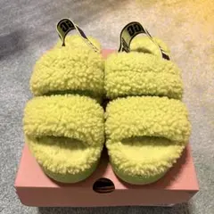 UGG FLUFFITA Neon Greenのサムネイル
