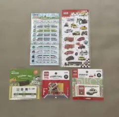 トミカ 新幹線 ぷくっとシール フレークシール ダイソー セリア