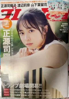 【新品・未使用】週刊プレイボーイ no.5 正源司陽子 渡辺莉奈 山下葉留花
