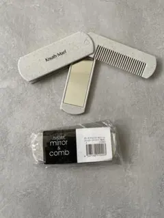 Knuth Marf ポータブルミラーとコーム