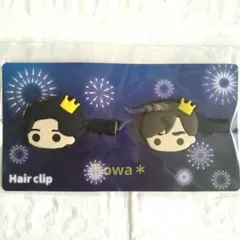 【匿名配送】King & Princeとうちあげ花火 ヘアクリップ キンプリ