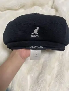 KANGOL ブラック ベレー帽
