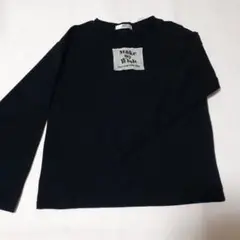 ALGY ブラック 長袖カットソー 　140cm