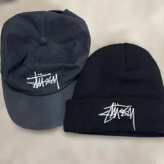 STUSSYキャップ　ビーニー