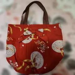 カネコイサオ❤️りぼん付き帽子&花束柄トートバッグ❤️のサムネイル