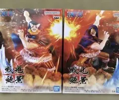 ワンピース ONEPIECE 戦光絶景 ドリー ブロギー フィギュア 2種セット