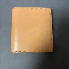 無印良品 ヌメ革　二つ折り財布のサムネイル