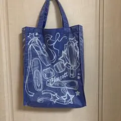 Chacott チャコット エコバッグ トートバッグ ブルー
