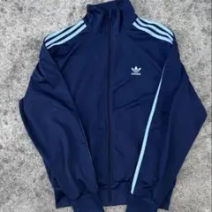 adidas トレフォイルロゴ トラックジャケット ネイビー
