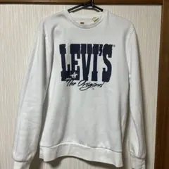 Levi's クルーネック スウェット ホワイト Sのサムネイル