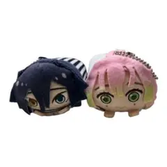 鬼滅の刃もちころりん 甘露寺蜜璃と伊黒小芭内セット