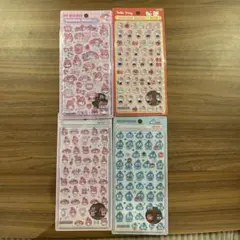 【正規品】ボンボンドロップシールサンリオミニ　第二弾4種