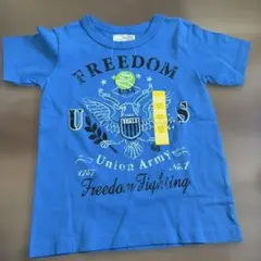 motherways Tシャツ 120cm ブルー USAロゴのサムネイル